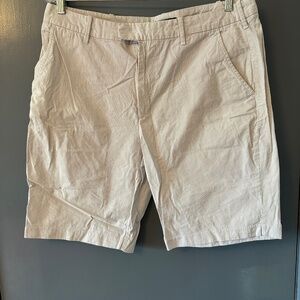 Express Pinstriped blue/white size 34 shorts